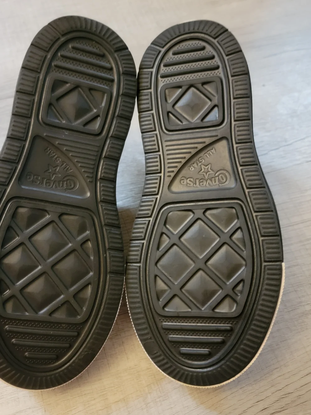 Converse Kids Black Slip-On Rubber Sandals with White Toe Caps